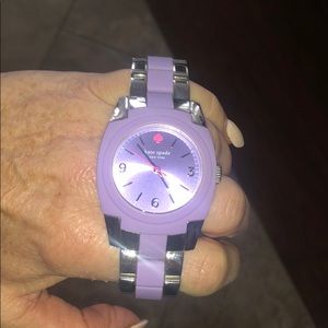Kate Spade stainless steel watch.